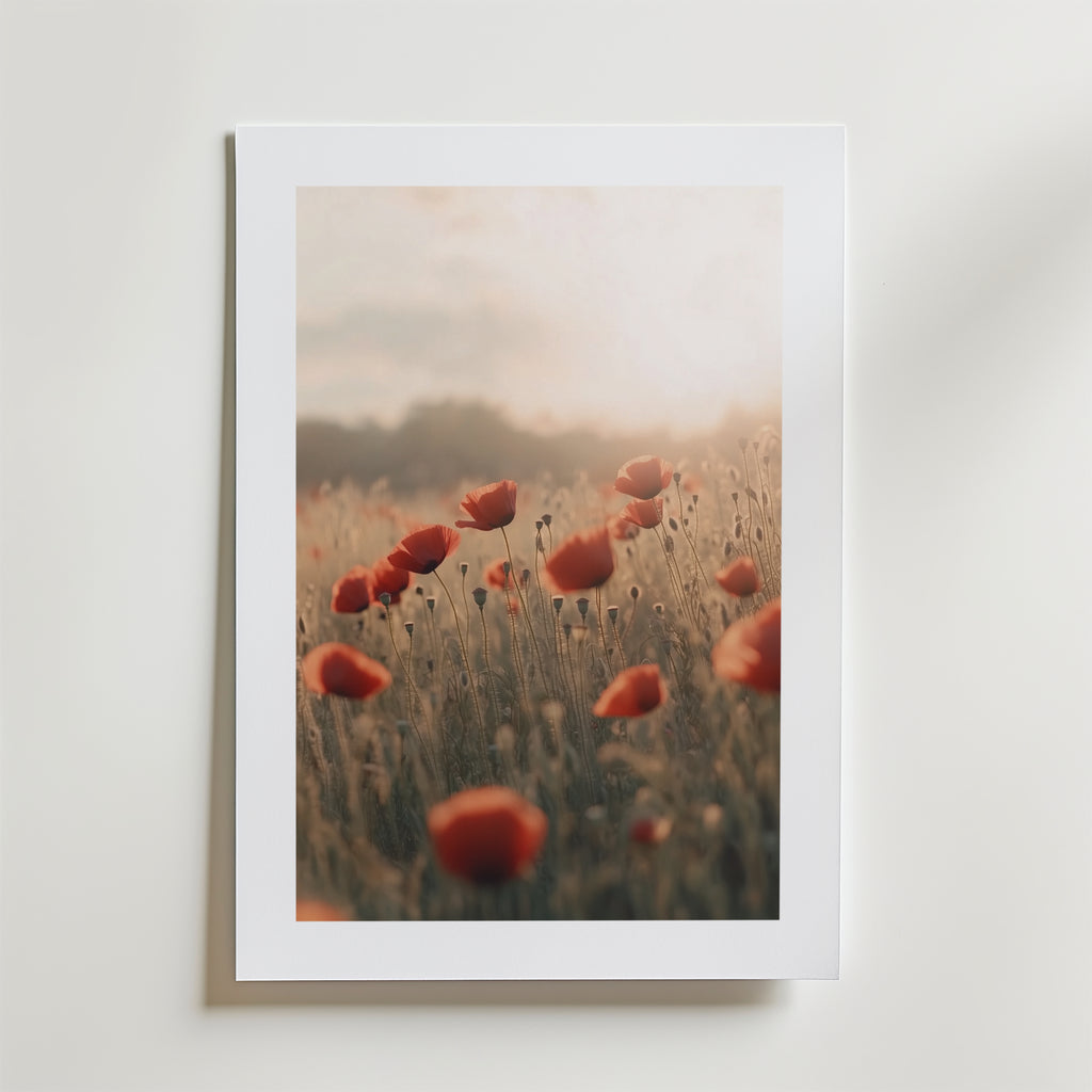 Echoes of Summer – stilfullt konsttryck från Bozetto, tryckt på matt finpapper i hög tryckkvalitet