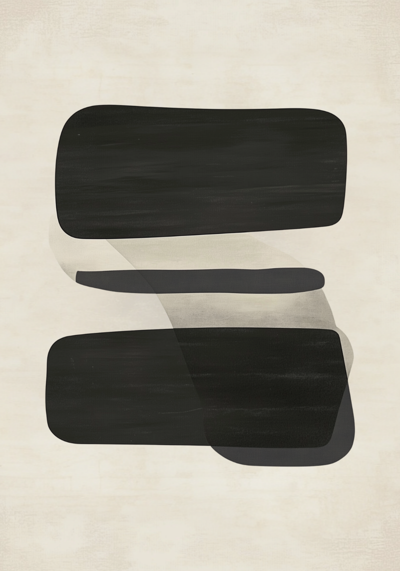 Abstract Layers Poster