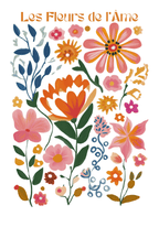 Les Fleurs De Ráme – affisch med snyggt motiv, köp enkelt hos Bozetto i flera storlekar