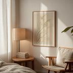 Whispering Reeds poster i stilrent hem med modern inredning – köp enkelt hos Bozetto