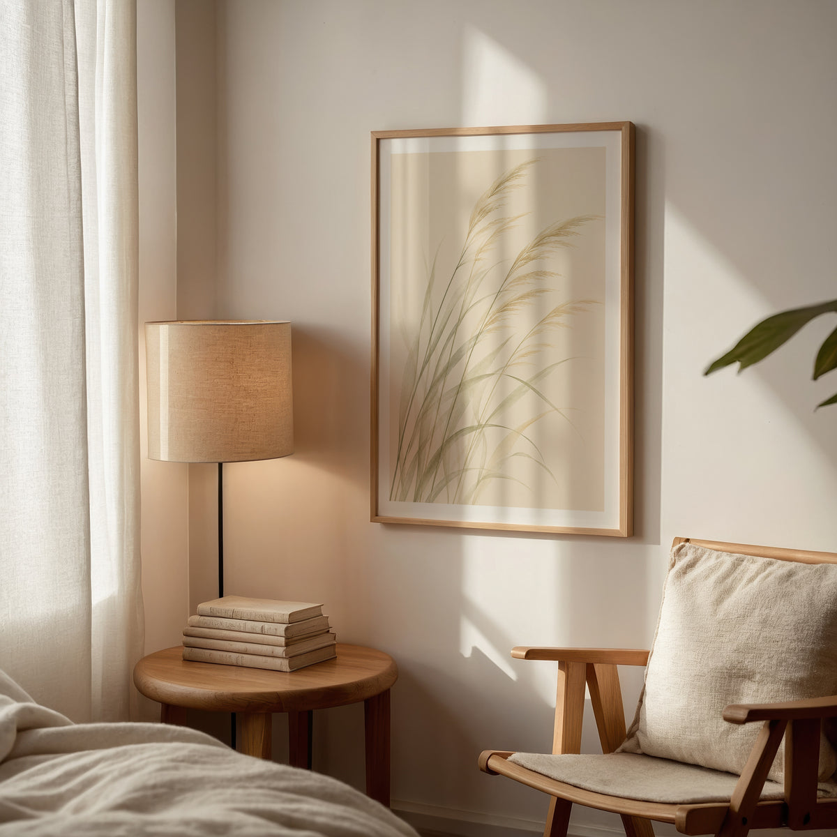 Whispering Reeds poster i stilrent hem med modern inredning – köp enkelt hos Bozetto