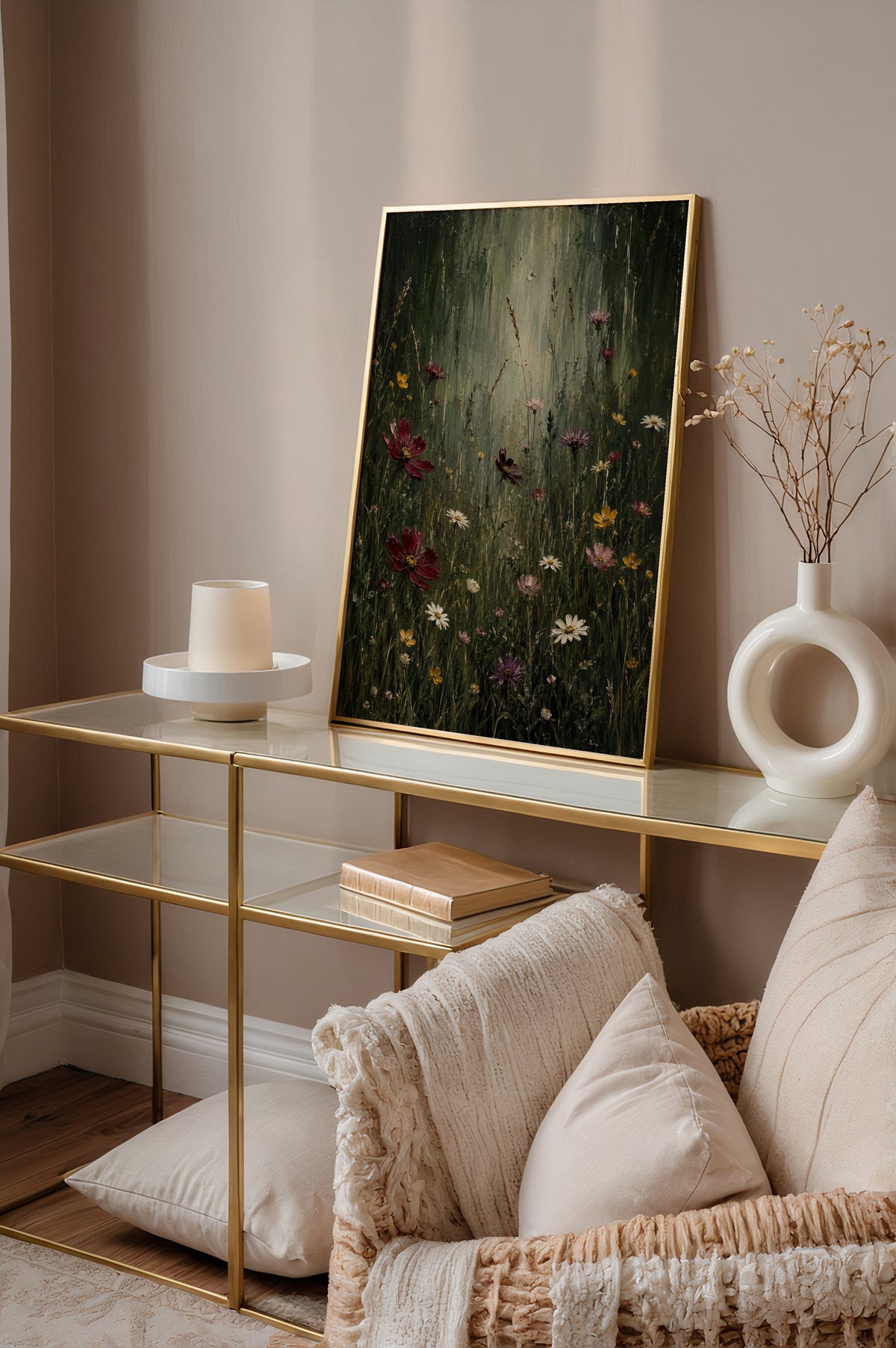 Twilight Meadow poster i stilrent hem med modern inredning – köp enkelt hos Bozetto