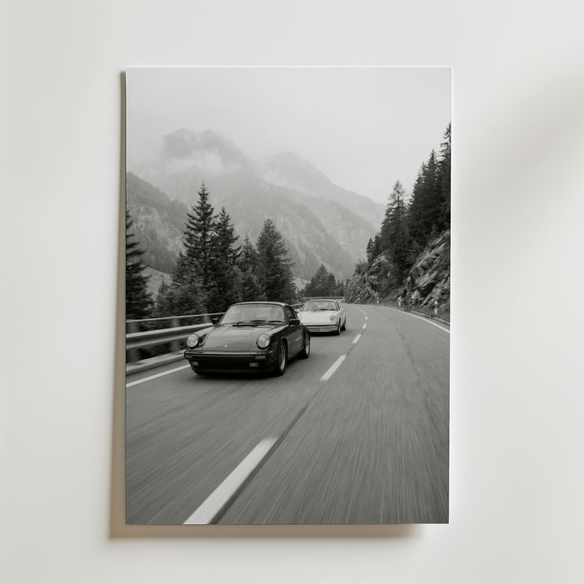 Alpine Drive Society Poster – utan passepartout