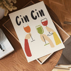 Cin Cin Cheers poster visad rakt fram – Bozetto affisch i hög tryckkvalitet i hög tryckkvalitet