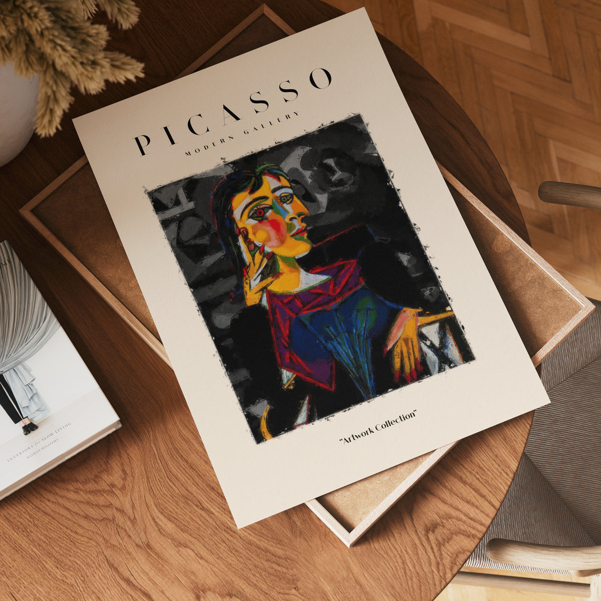 Picasso Abstract Elegance – affisch med stilfullt motiv från Bozetto i hög kvalitet