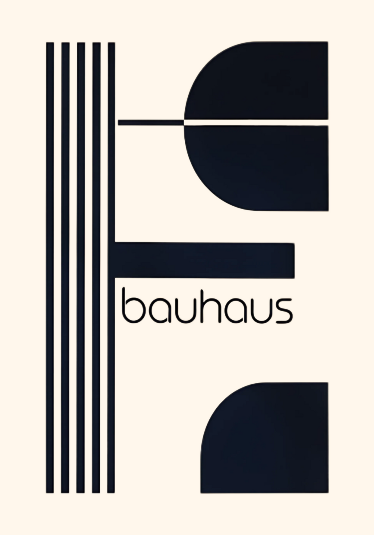 Bauhaus Geometry No.2 – köp enkelt hos Bozetto konsttryck i hög kvalitet i hög kvalitet
