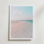 Pastel Shoreline – stilfullt konsttryck från Bozetto, tryckt på matt finpapper i hög tryckkvalitet