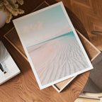 Pastel Shoreline – affisch med snyggt motiv, köp enkelt hos Bozetto i flera storlekar