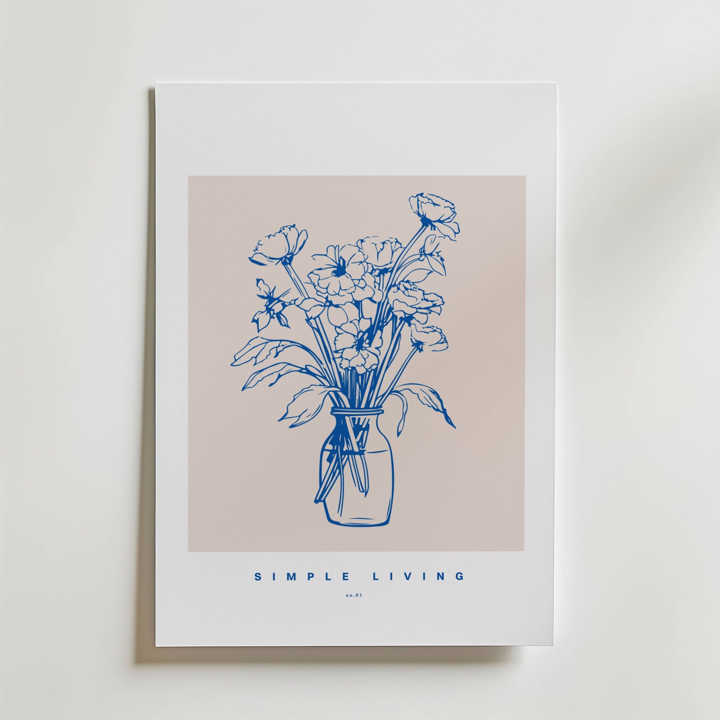 Simple Living Poster