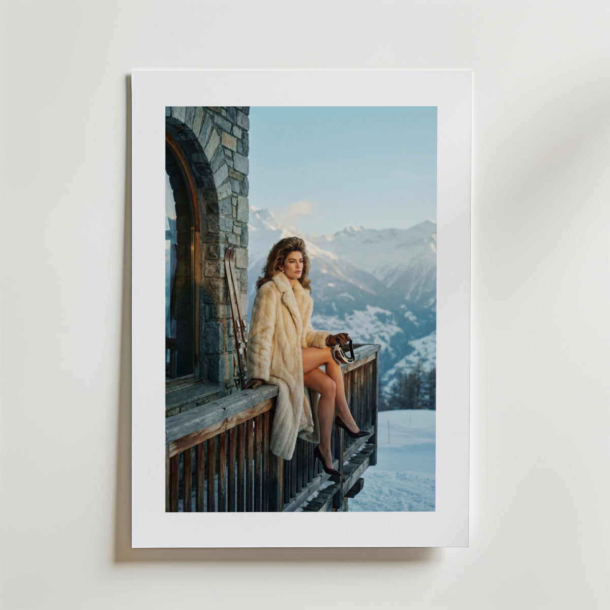 Alpine Couture Reverie – stilfullt konsttryck från Bozetto, tryckt på matt finpapper