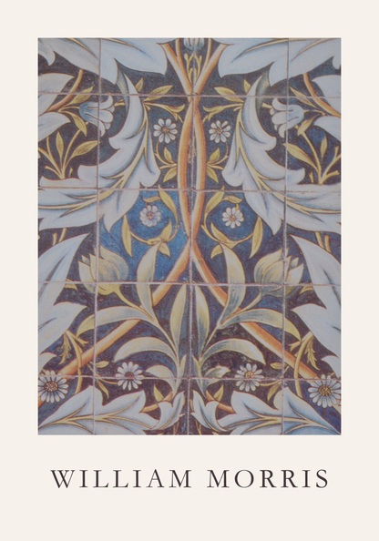 William Morris Ceramic Tiles Poster
