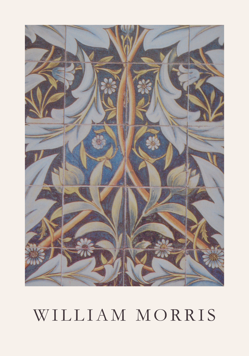 William Morris Ceramic Tiles Poster