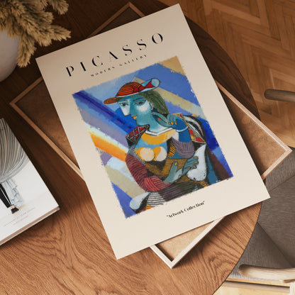 Picasso Femme Abstraite Poster