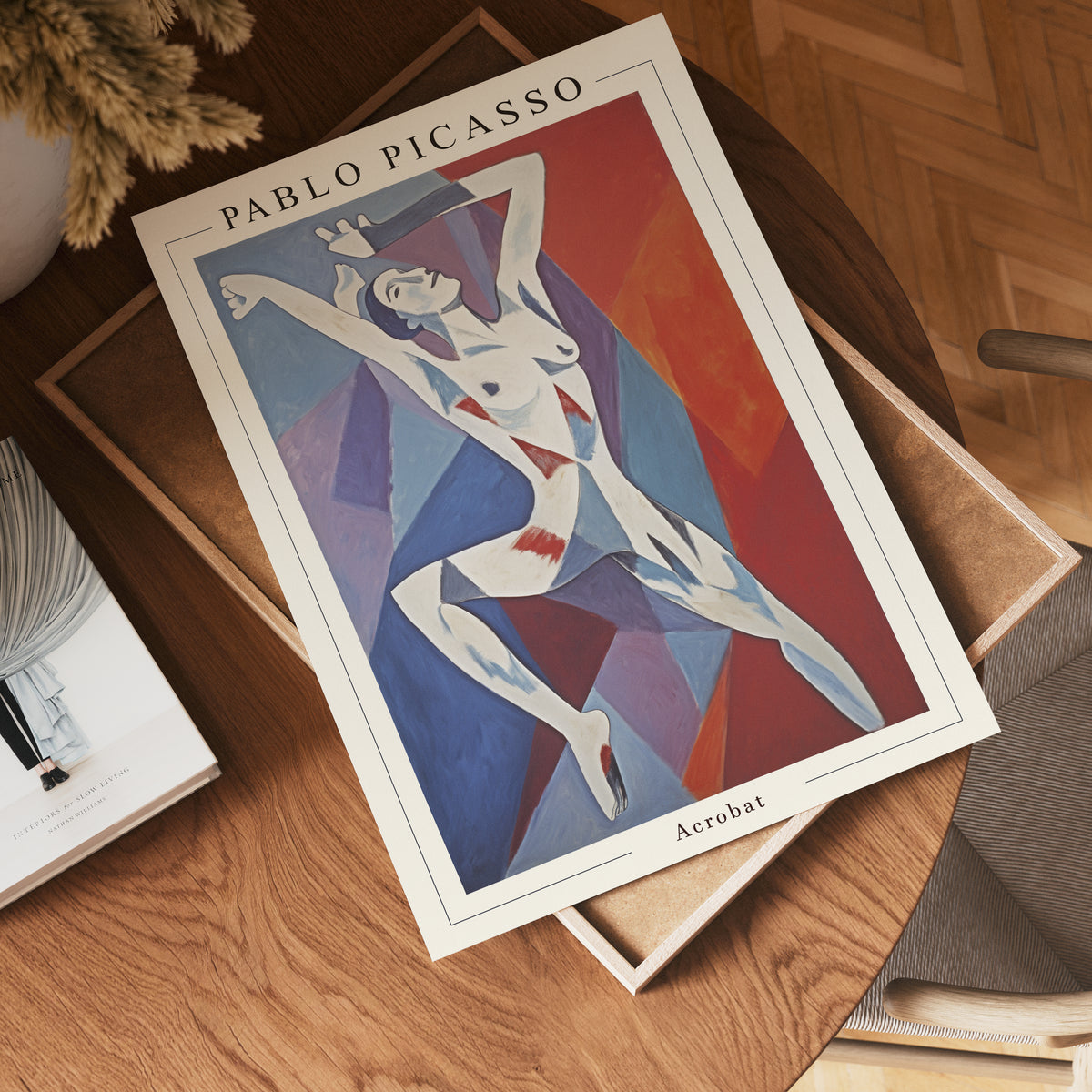 Picasso Echoes of Freedom – affisch med stilfullt motiv från Bozetto i hög kvalitet