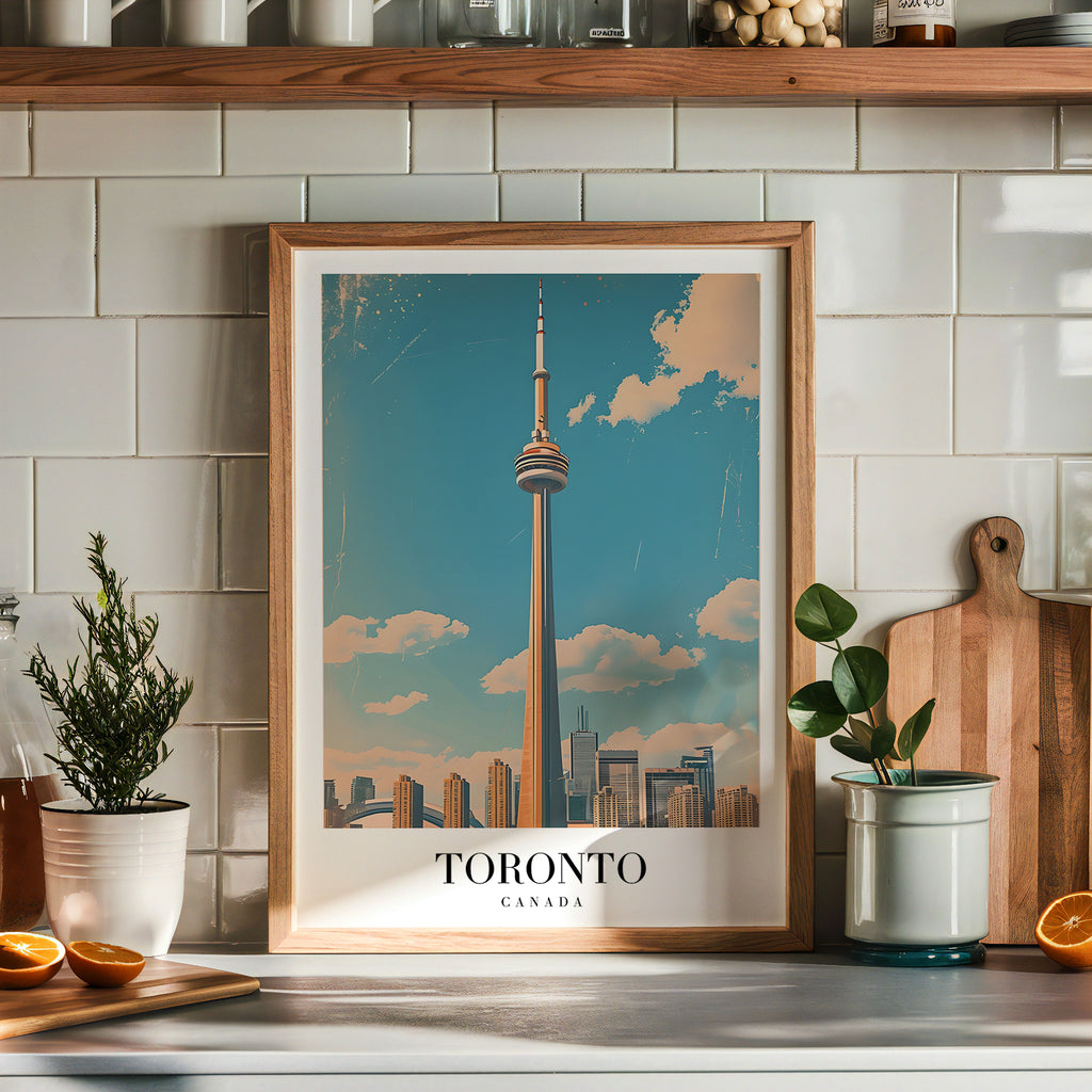 The Toronto – affisch med snyggt motiv, köp enkelt hos Bozetto i flera storlekar