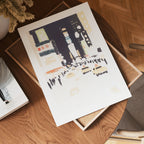 Abstract City – affisch med snyggt motiv, köp enkelt hos Bozetto i flera storlekar