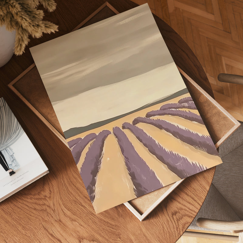 White Lily Serenity Poster