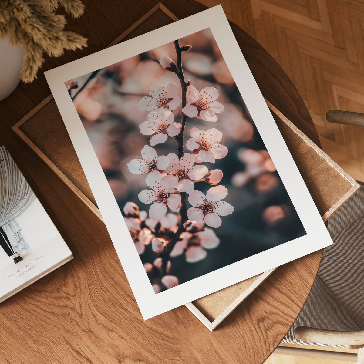 Cherry Blossom – affisch med snyggt motiv, köp enkelt hos Bozetto i flera storlekar
