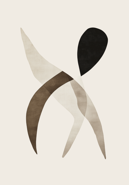 Abstract Balance Poster