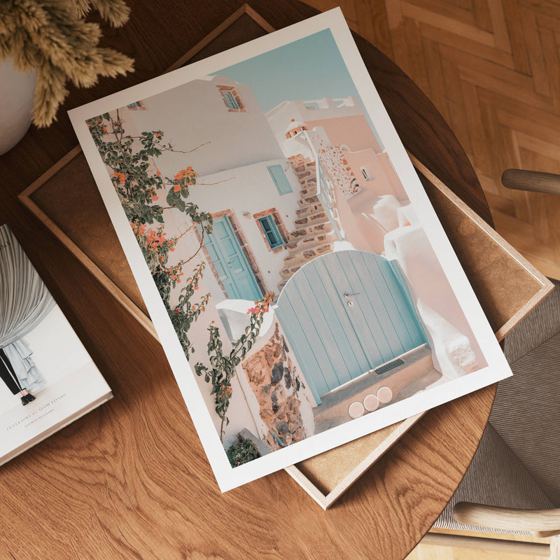 Pastel Island Entrance Poster