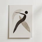Abstract Movement – stilfullt konsttryck från Bozetto, tryckt på matt finpapper i hög tryckkvalitet