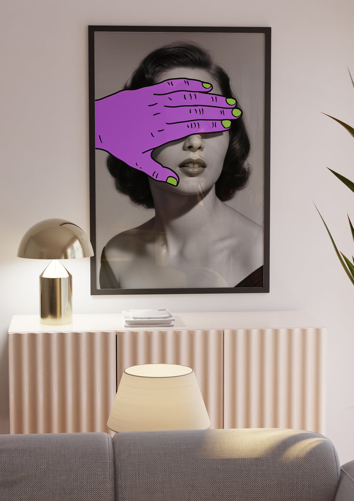 Blind Pop poster visad rakt fram – Bozetto affisch i hög tryckkvalitet i hög tryckkvalitet