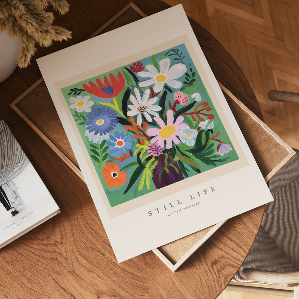 Still Life poster visad rakt fram – Bozetto affisch i hög tryckkvalitet i hög tryckkvalitet