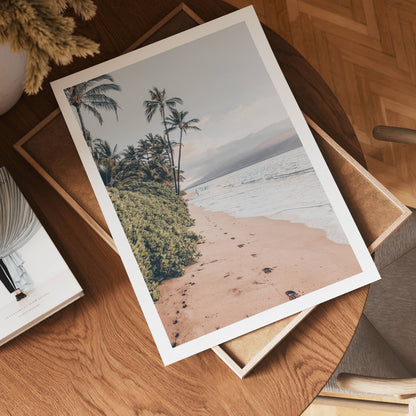 Coastal Palm Serenity Poster