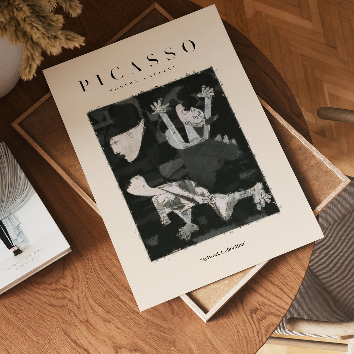 Picasso Emotional Cubism – affisch med stilfullt motiv från Bozetto i hög kvalitet