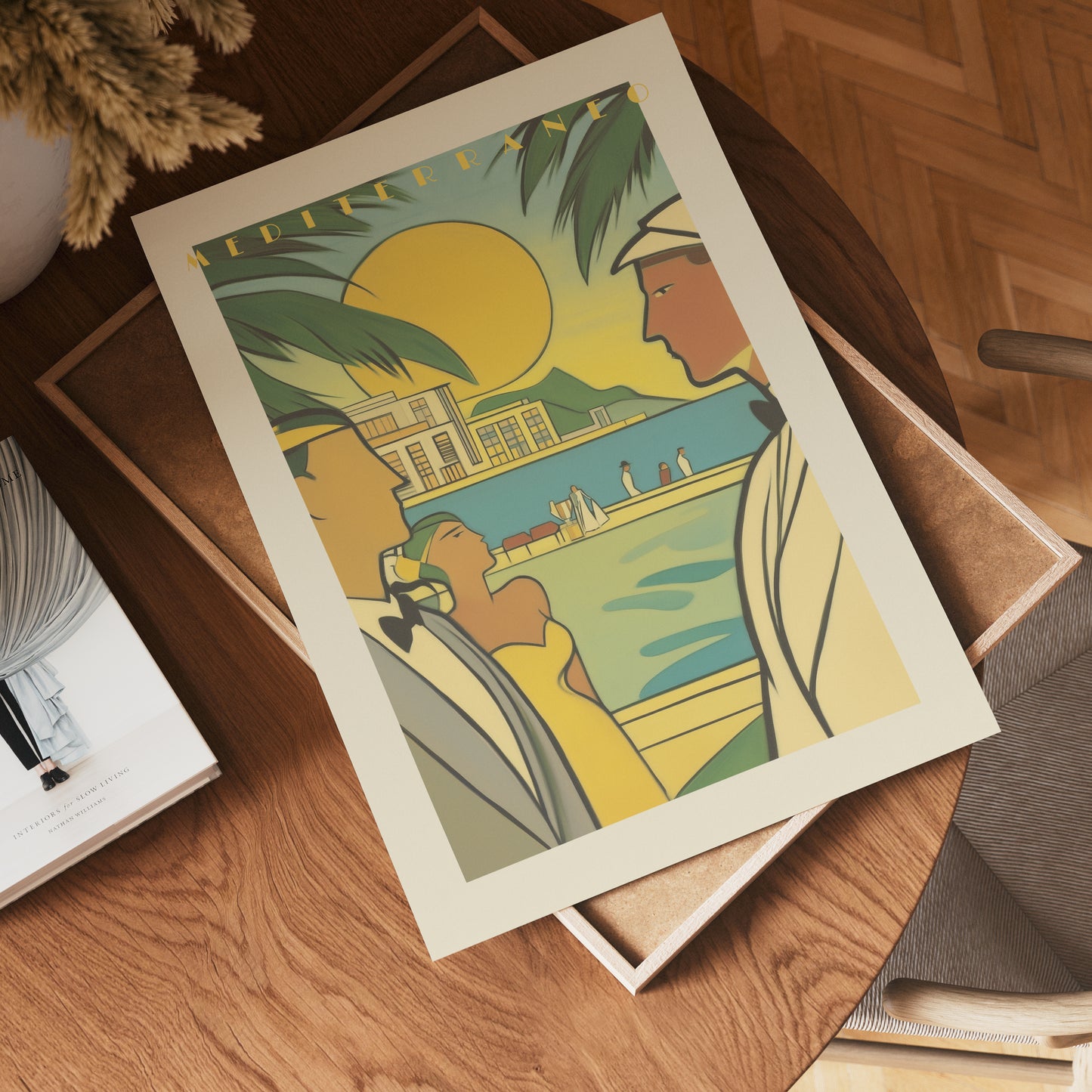 Vintage Mediterraneo Poster