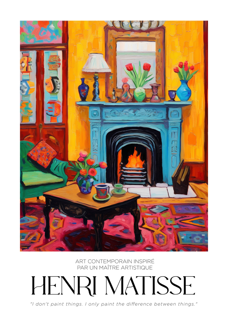 Maison Intérieure Matisse poster