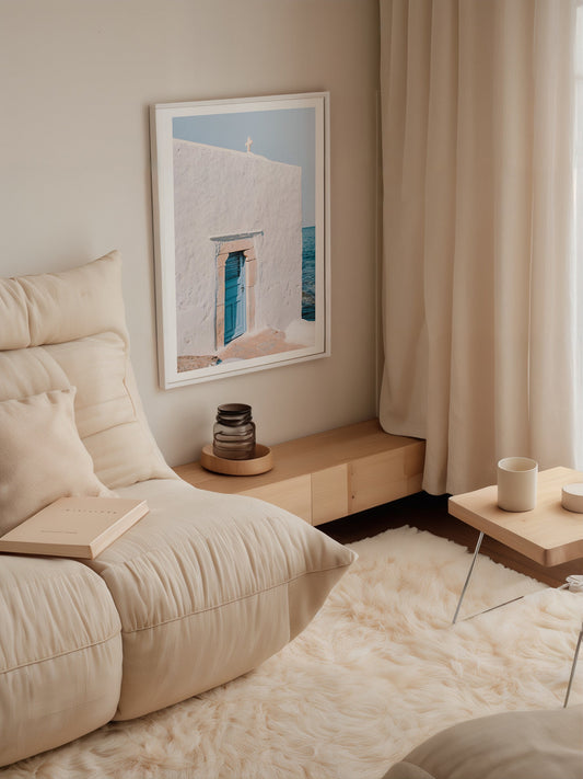 Aegean Breeze Window Poster