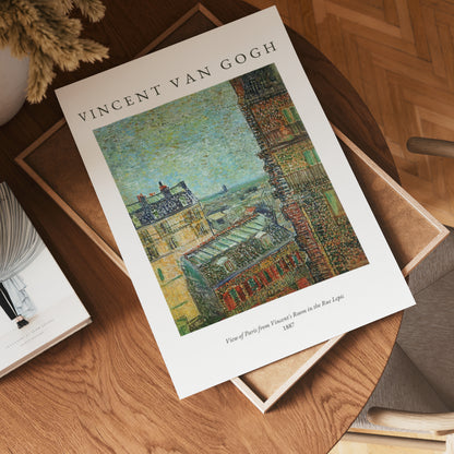 Van Gogh View Of Paris Poster