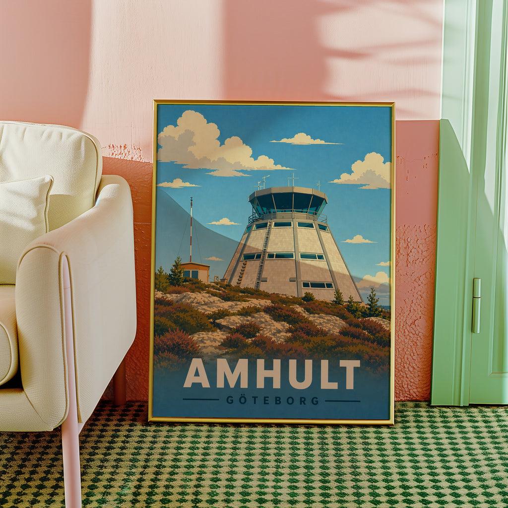 Amhult Göteborg poster i stilrent hem med modern inredning – köp enkelt hos Bozetto