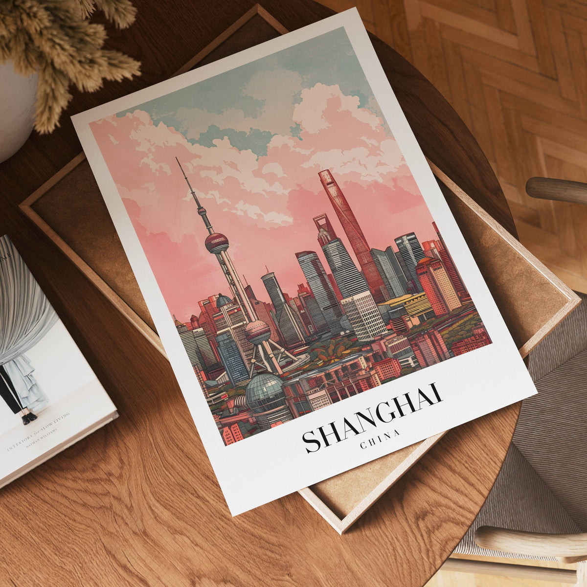 Echoes Of Shanghai – köp enkelt hos Bozetto konsttryck i hög kvalitet i hög kvalitet