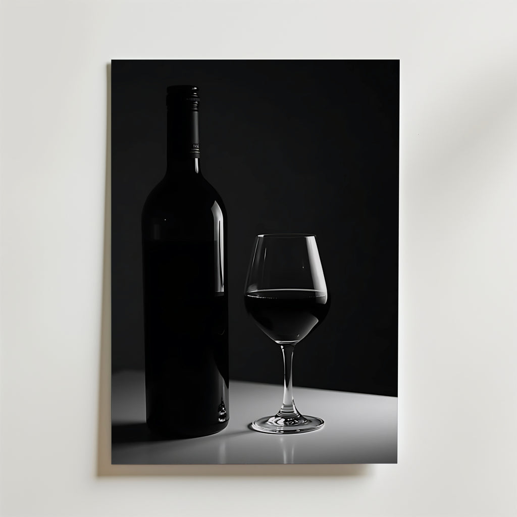 Timeless Decanter – stilfullt konsttryck från Bozetto, tryckt på matt finpapper i hög tryckkvalitet