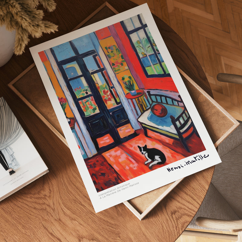L’Atelier Rouge inspired Mattisse Poster
