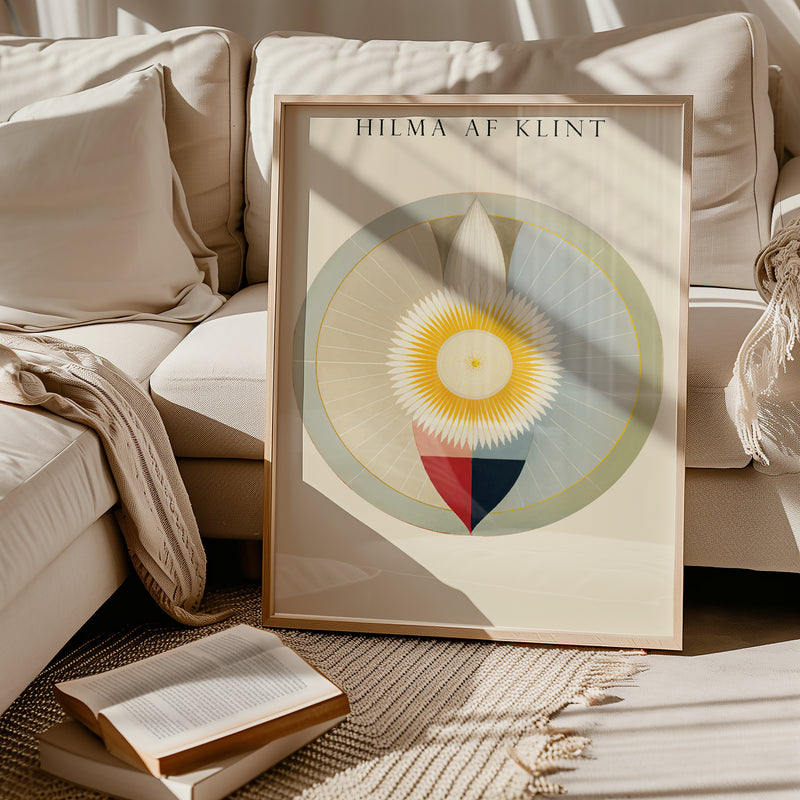 Hilma af Klint The Sun Within Poster