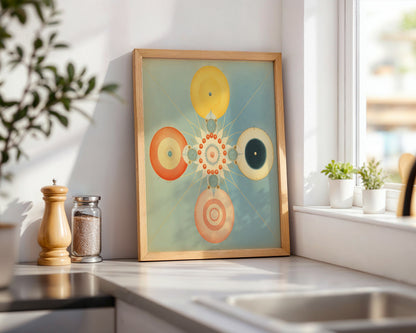 Hilma af Klint The Four Worlds Poster