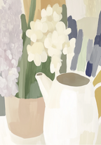 Magnolia Bloom – affisch med snyggt motiv, köp enkelt hos Bozetto i flera storlekar
