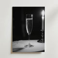 Champagne Dinner – stilfullt konsttryck från Bozetto, tryckt på matt finpapper i hög tryckkvalitet