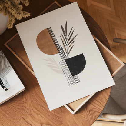 Minimal Nature Harmony Poster