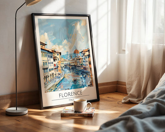 Florence Riverside Poster