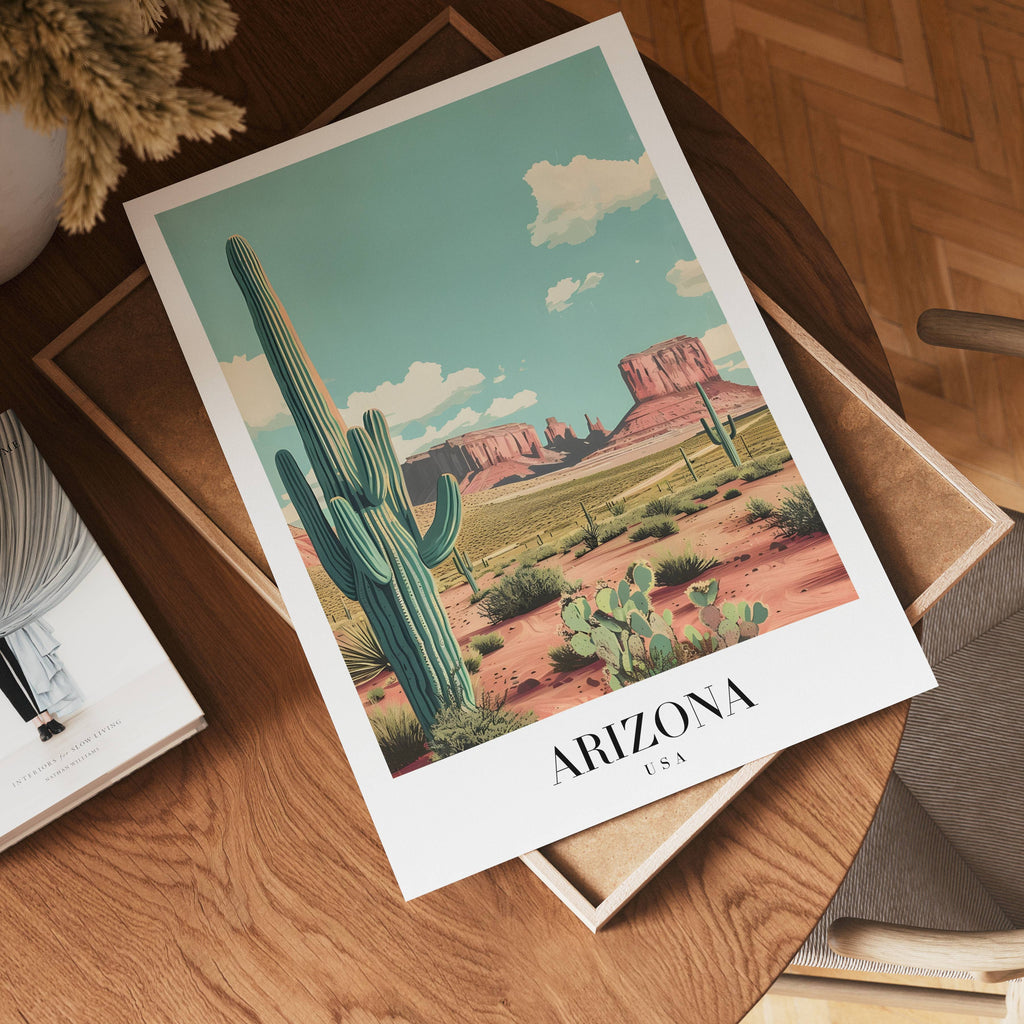 Echoes Of Arizona poster visad rakt fram – Bozetto affisch i hög tryckkvalitet i hög tryckkvalitet