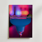 Storleksjämförelse för Blue Lagoon Drink affisch – Bozetto erbjuder flera format