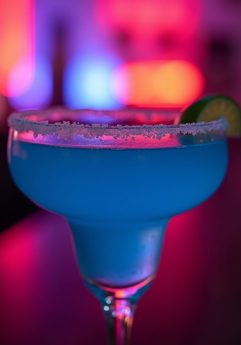 Blue Lagoon Drink poster visad rakt fram – Bozetto affisch i hög tryckkvalitet i hög tryckkvalitet