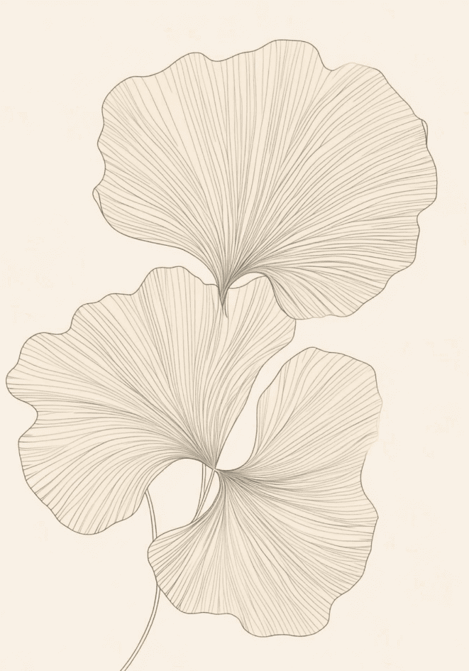 Ginkgo Leaf Poster