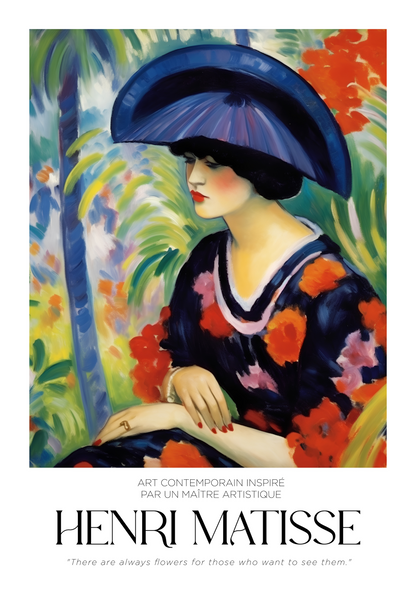 Tropical Contemplation Matisse Poster