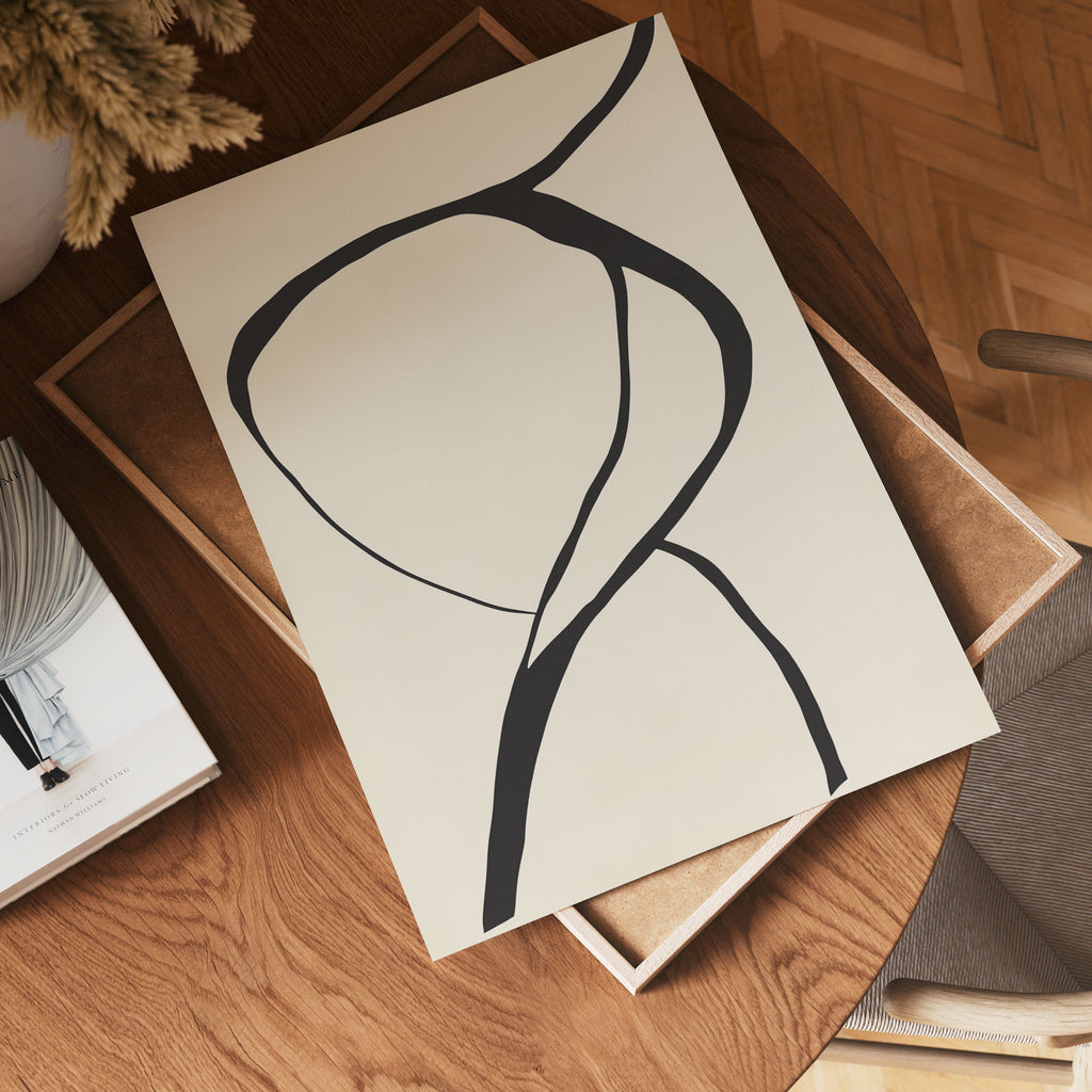 Bold Silhouette – affisch med snyggt motiv, köp enkelt hos Bozetto i flera storlekar