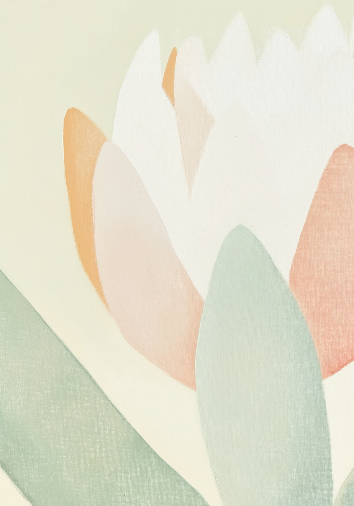 Soft Blossom – affisch med snyggt motiv, köp enkelt hos Bozetto i flera storlekar
